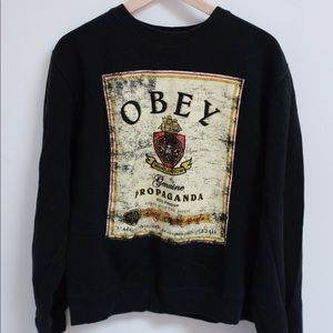 COPY - [OBEY PROPAGANDA] Black Sweatshirt